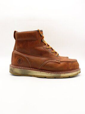 Rockrooster Edgewood 6 inch  Men's Size 15 Brown Steel Toe Waterproof Boots